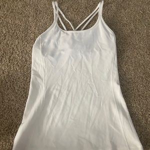 NWOT White lululemon tank!